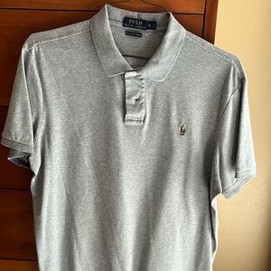 Ralph Lauren Polo gray short sleeve shirt